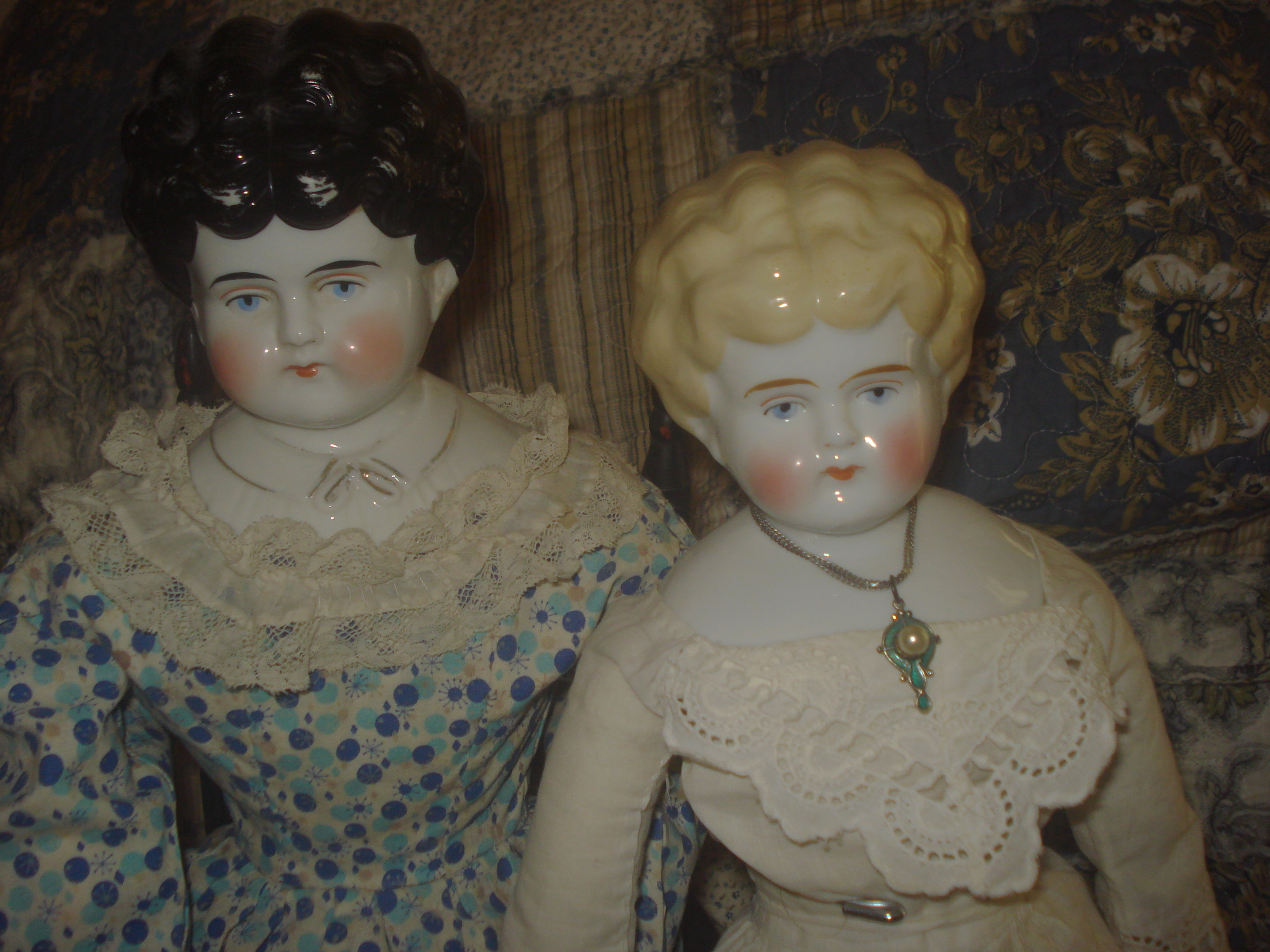 antique porcelain dolls 1800's